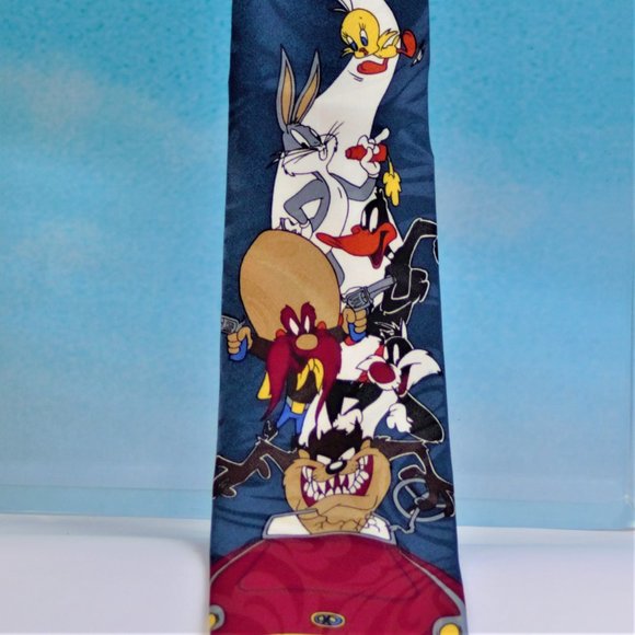 Warner Bros. Vtg 1996, Looney Tunes Necktie - Picture 10 of 16